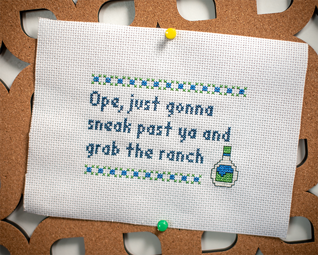 Cross-stitch design: Opera Ranch